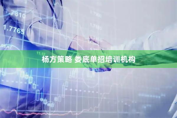 杨方策略 娄底单招培训机构